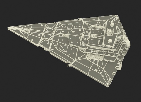 StarWars Imperial Star Destroyer 3D