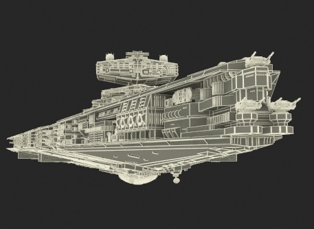 StarWars Imperial Star Destroyer 3D