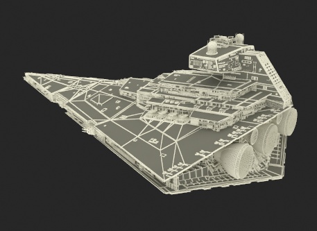 StarWars Imperial Star Destroyer 3D