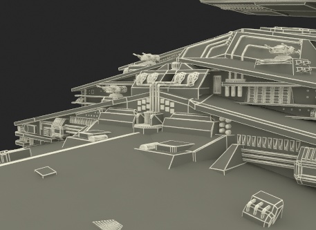 StarWars Imperial Star Destroyer 3D