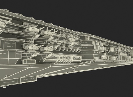 StarWars Imperial Star Destroyer 3D