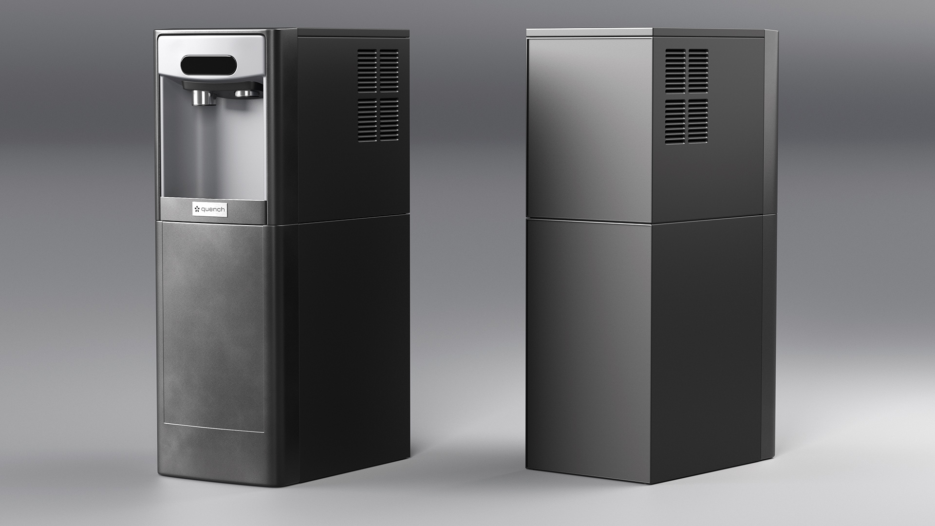 3D Touchless Water Dispenser Quench Ice Off State