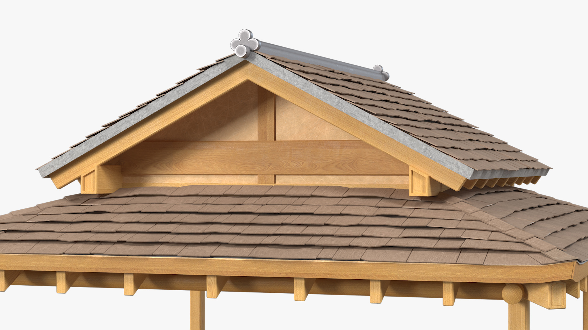 3D model Japanese Gazebo