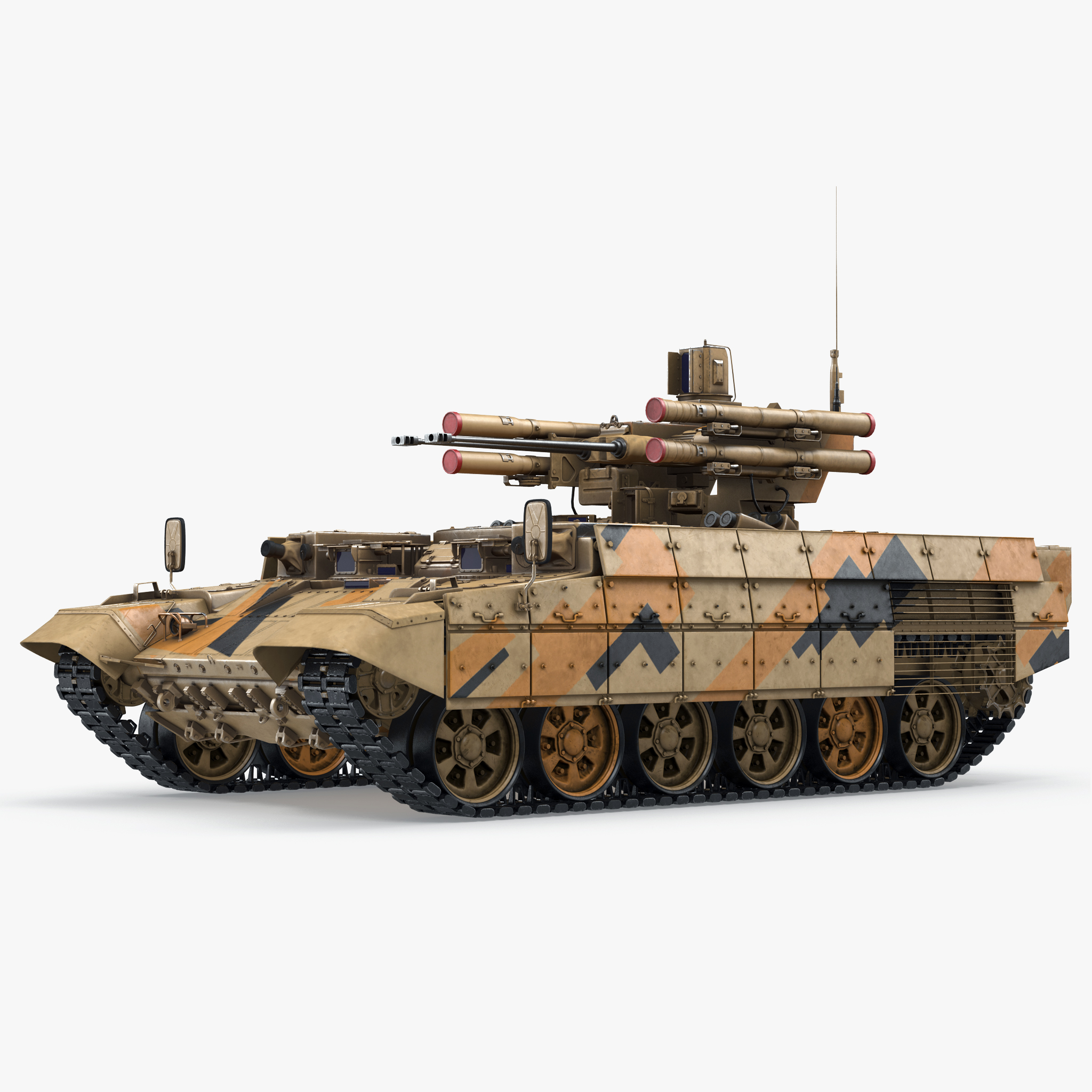 Missile Tank BMPT, view 5