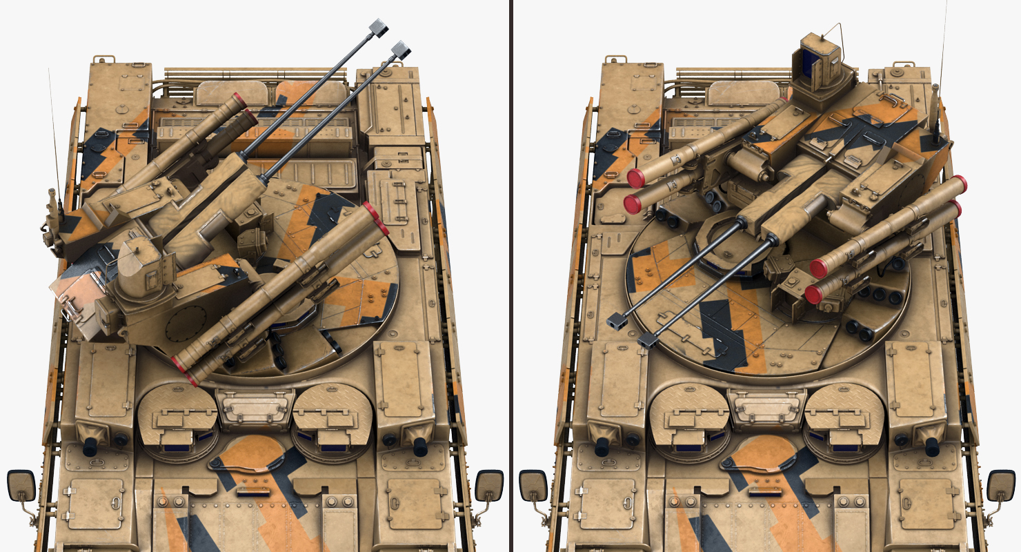 Missile Tank BMPT 3D
