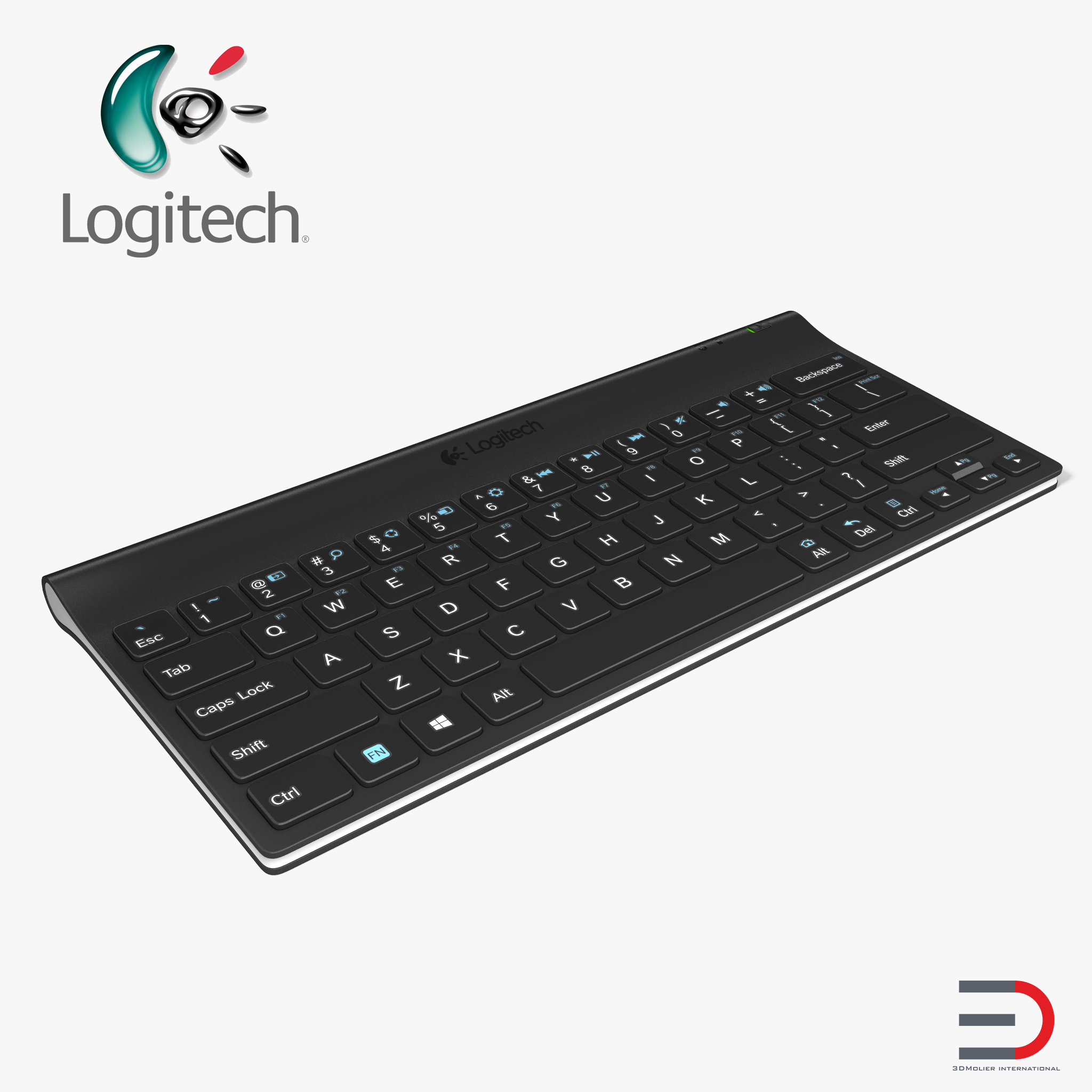 Logitech Tablet Keyboard, view 4