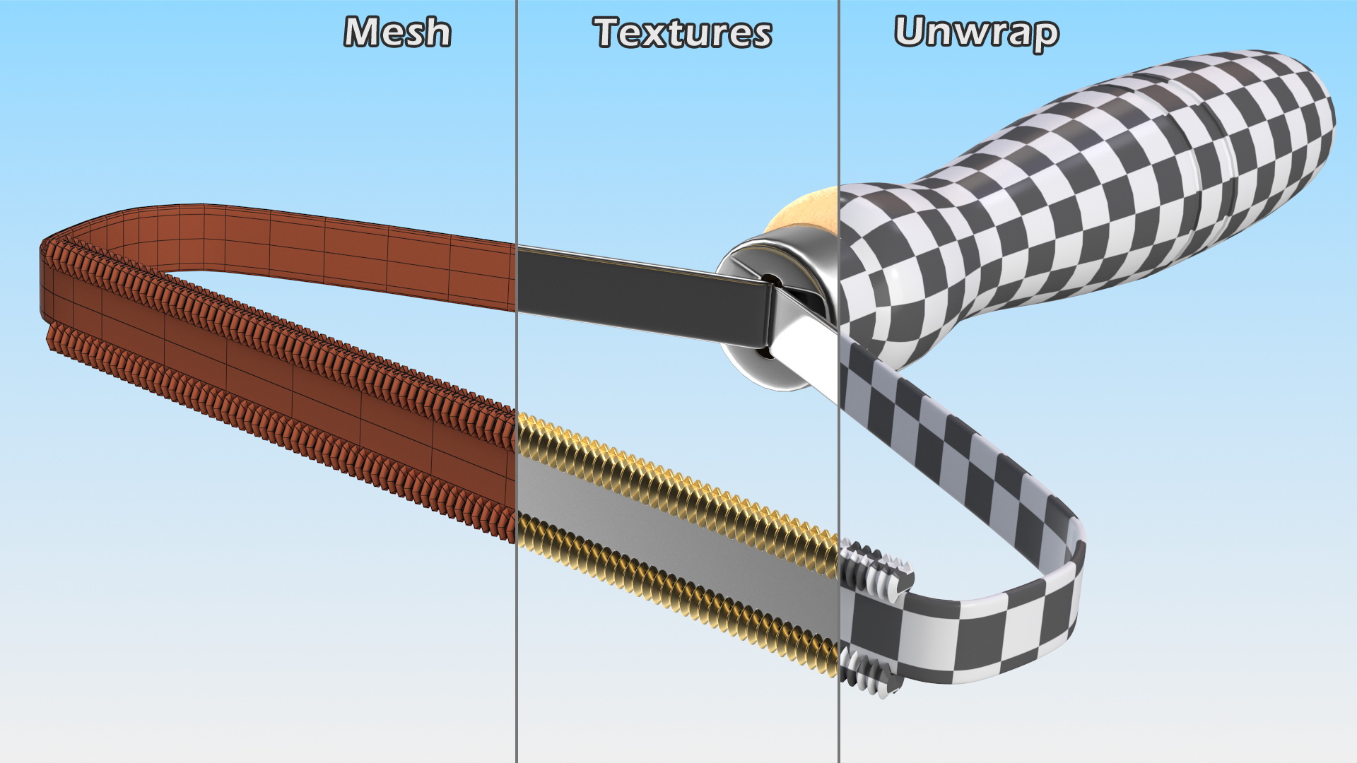 3D Copper Head Reusable Lint Remover model