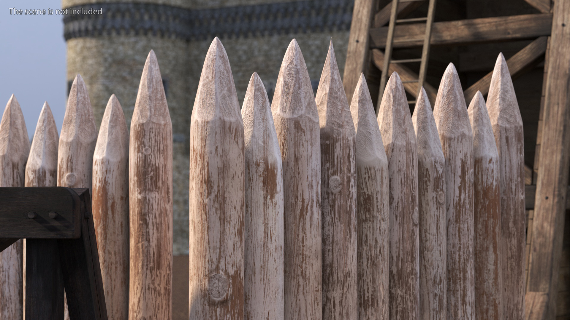 Stockade Medieval 3D