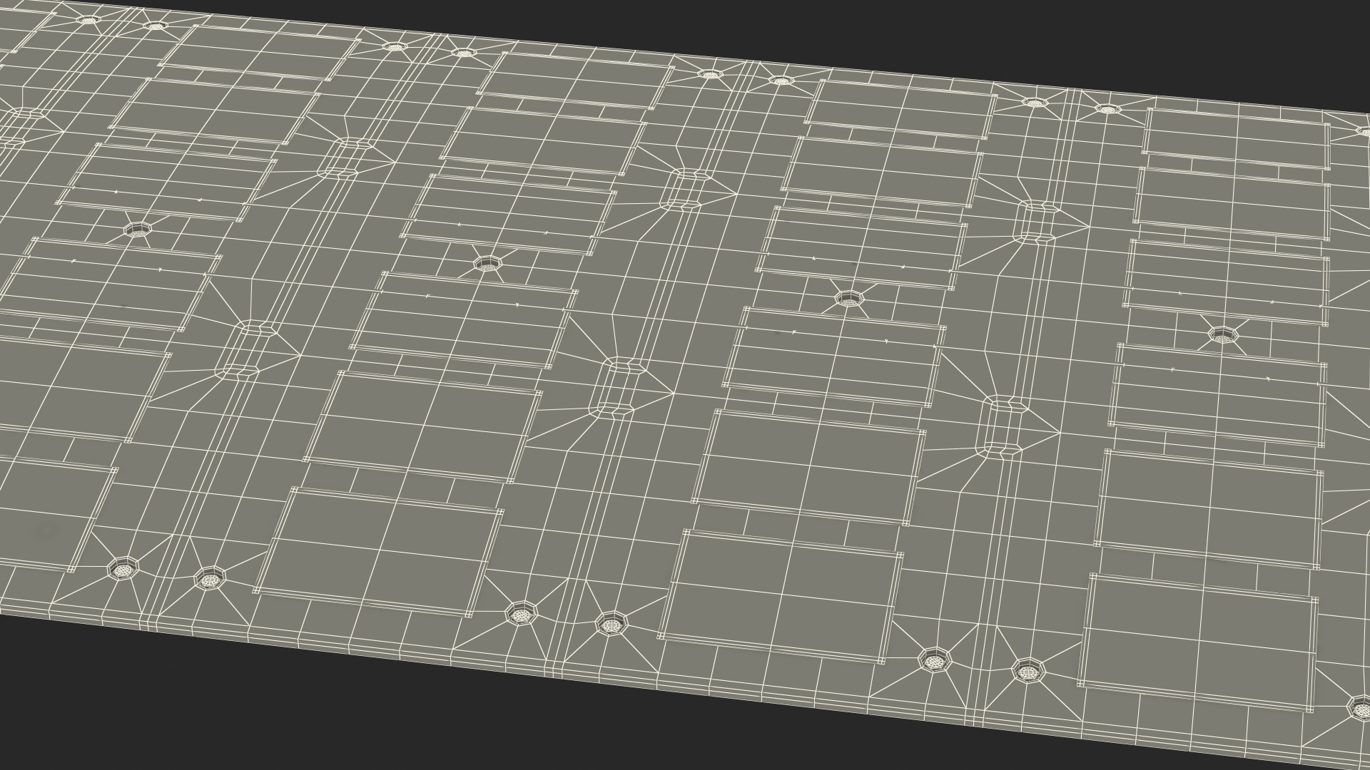 3D Rubber Speed Hump Dusty model