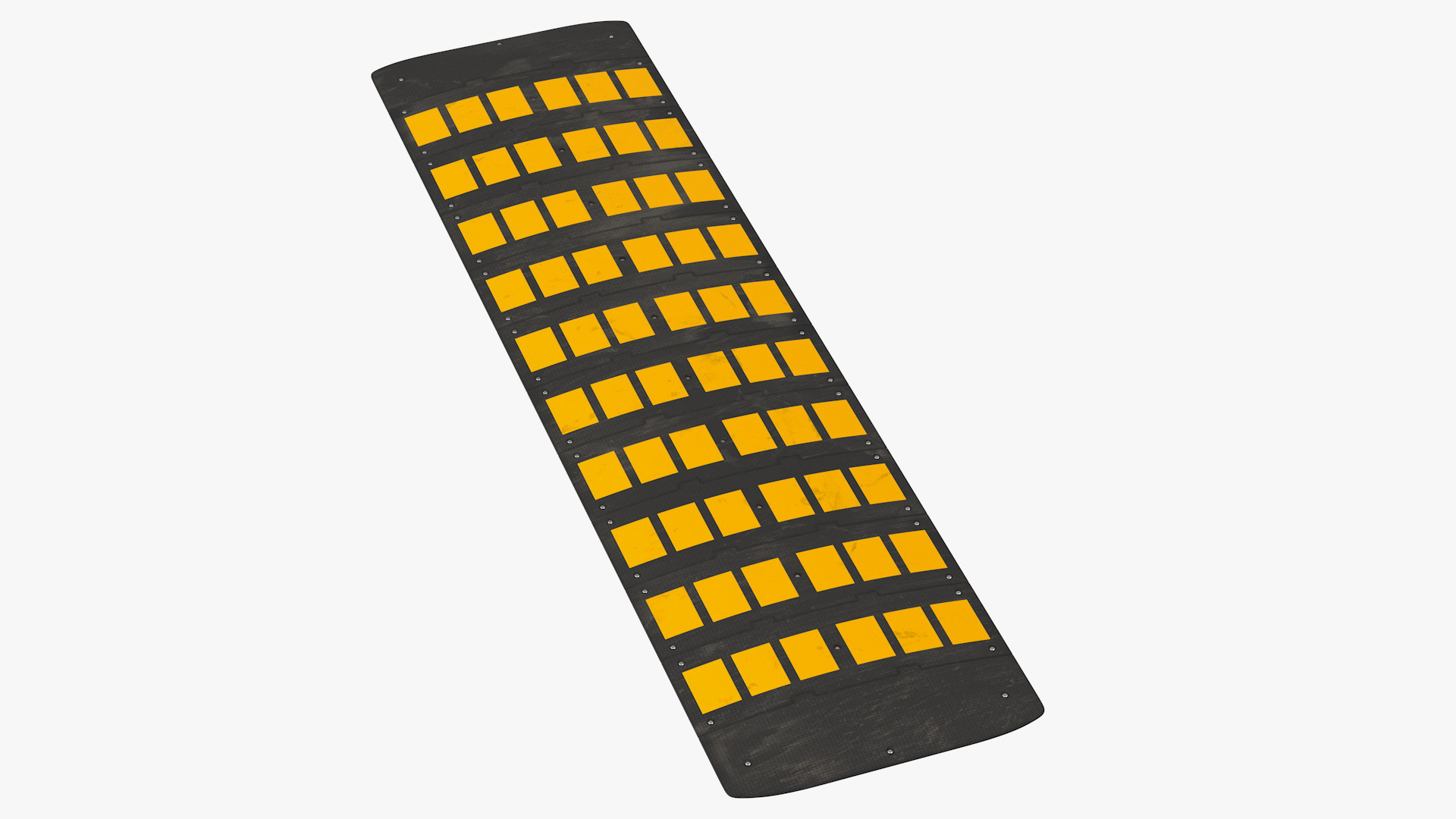3D Rubber Speed Hump Dusty model