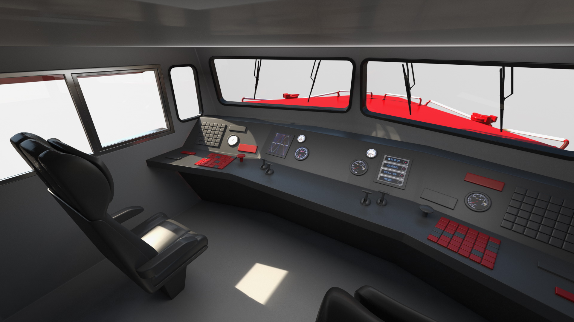 Locomotive Canadian Pacific with Autorack Car Transporter 3D