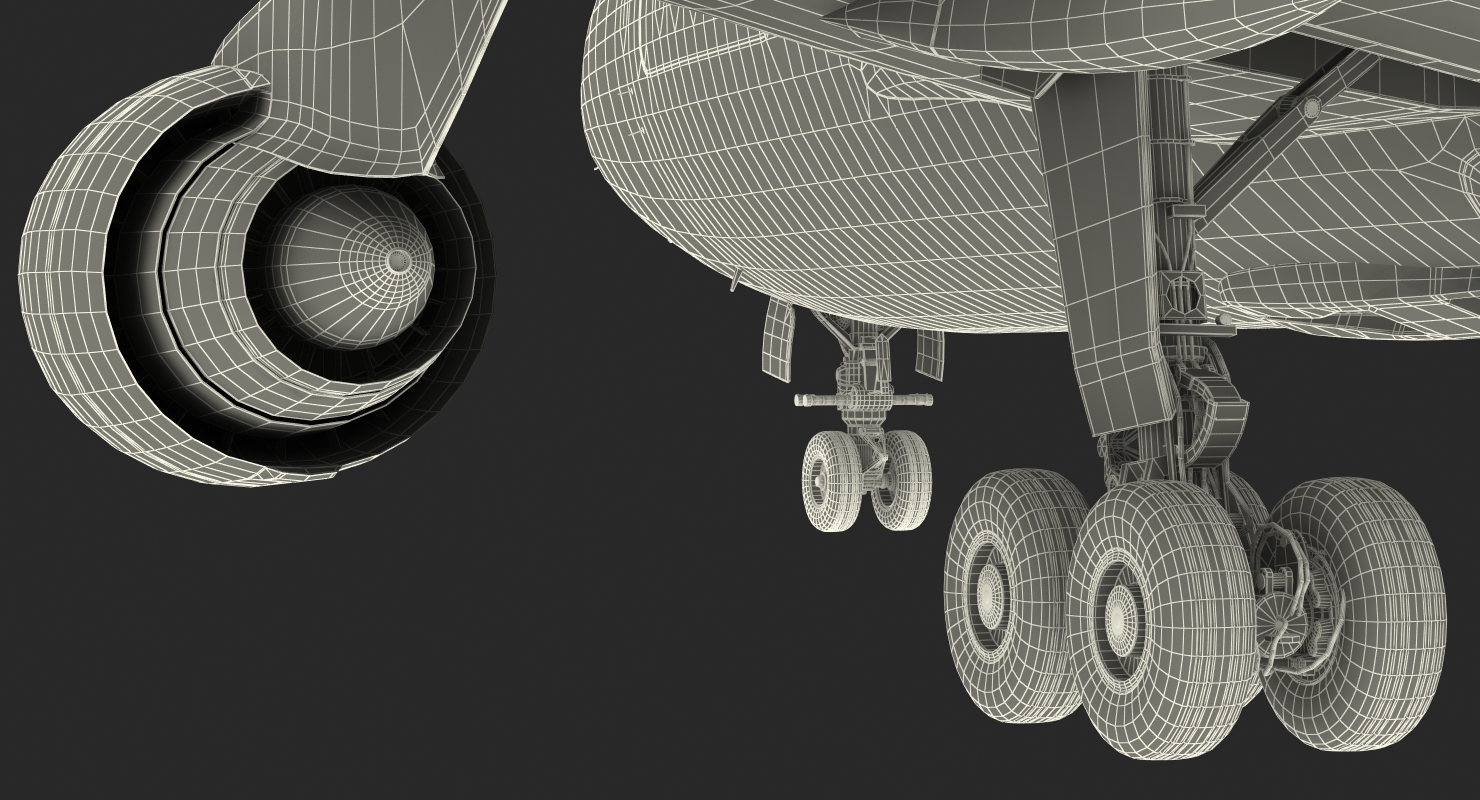 3D Airbus A310 MRTT Multi Role Tanker Transport Luftwaffe Rigged