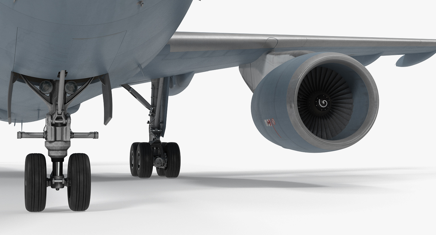 3D Airbus A310 MRTT Multi Role Tanker Transport Luftwaffe Rigged