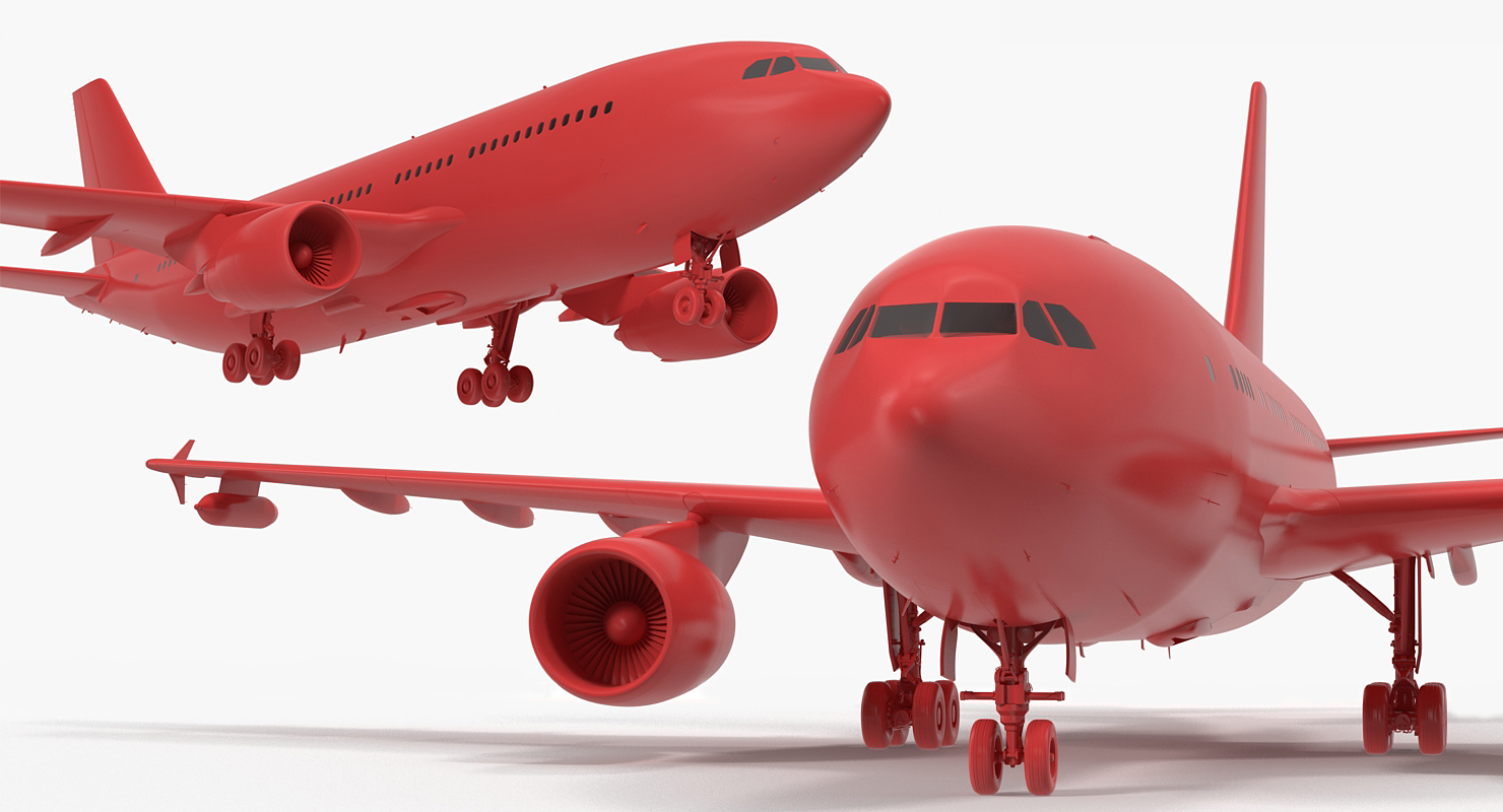 3D Airbus A310 MRTT Multi Role Tanker Transport Luftwaffe Rigged