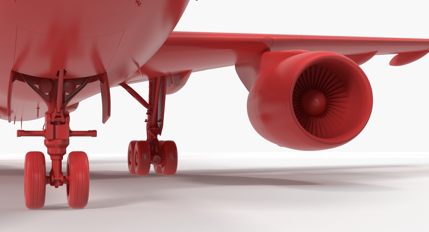 3D Airbus A310 MRTT Multi Role Tanker Transport Luftwaffe Rigged