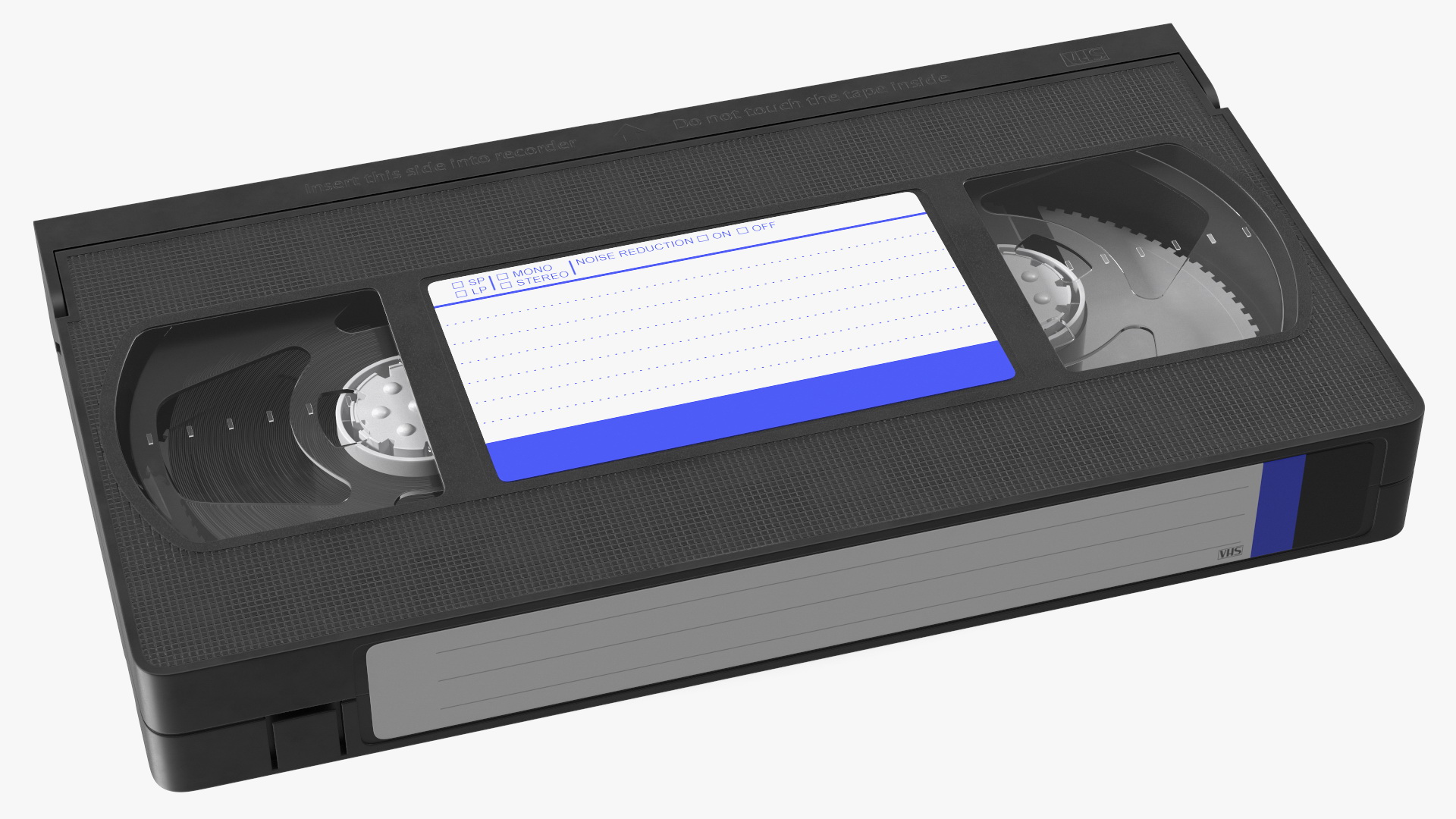 Vintage E180 VHS Video Tape 3D