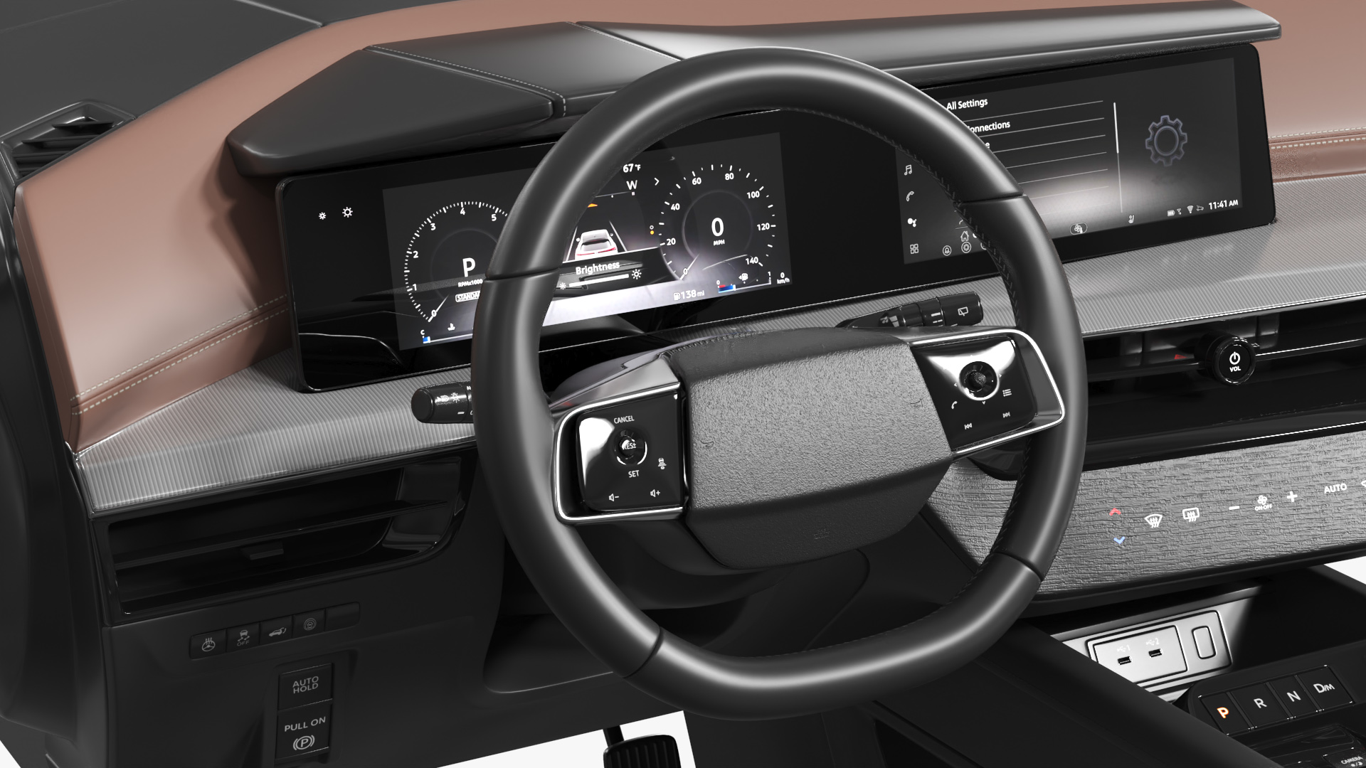 Driver Cockpit with Center Console, view 5