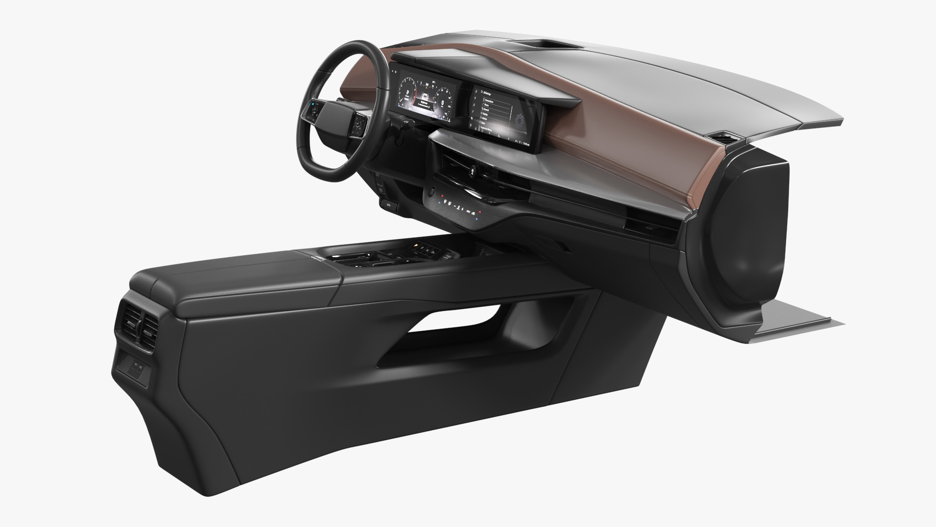 Driver Cockpit with Center Console