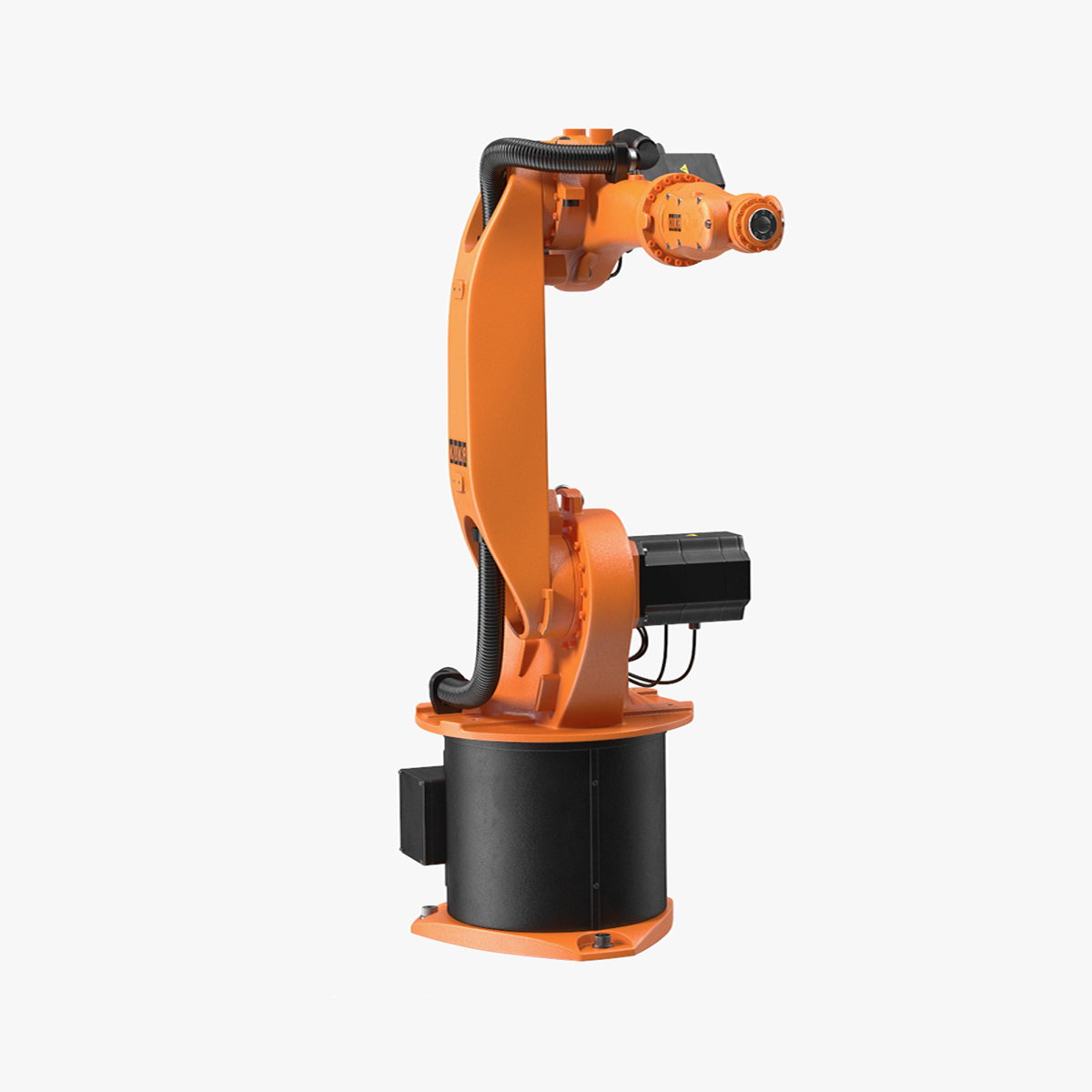 Low Payload Robot Arm Kuka KR 6 2 Rigged for Cinema 4D 3D model