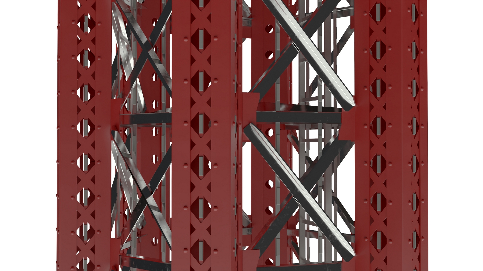 3D model Vertical swing Carousel Rigged
