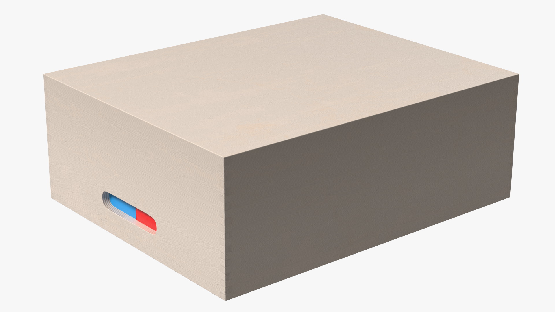 3D Colored Wooden Constructor in Box model
