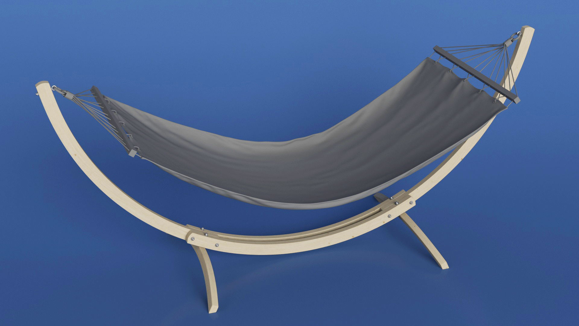 Bow Hammock Stand 3D