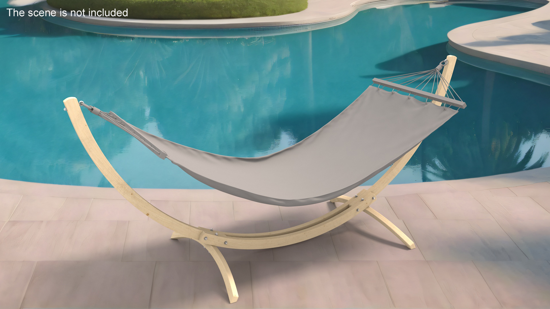 Bow Hammock Stand 3D