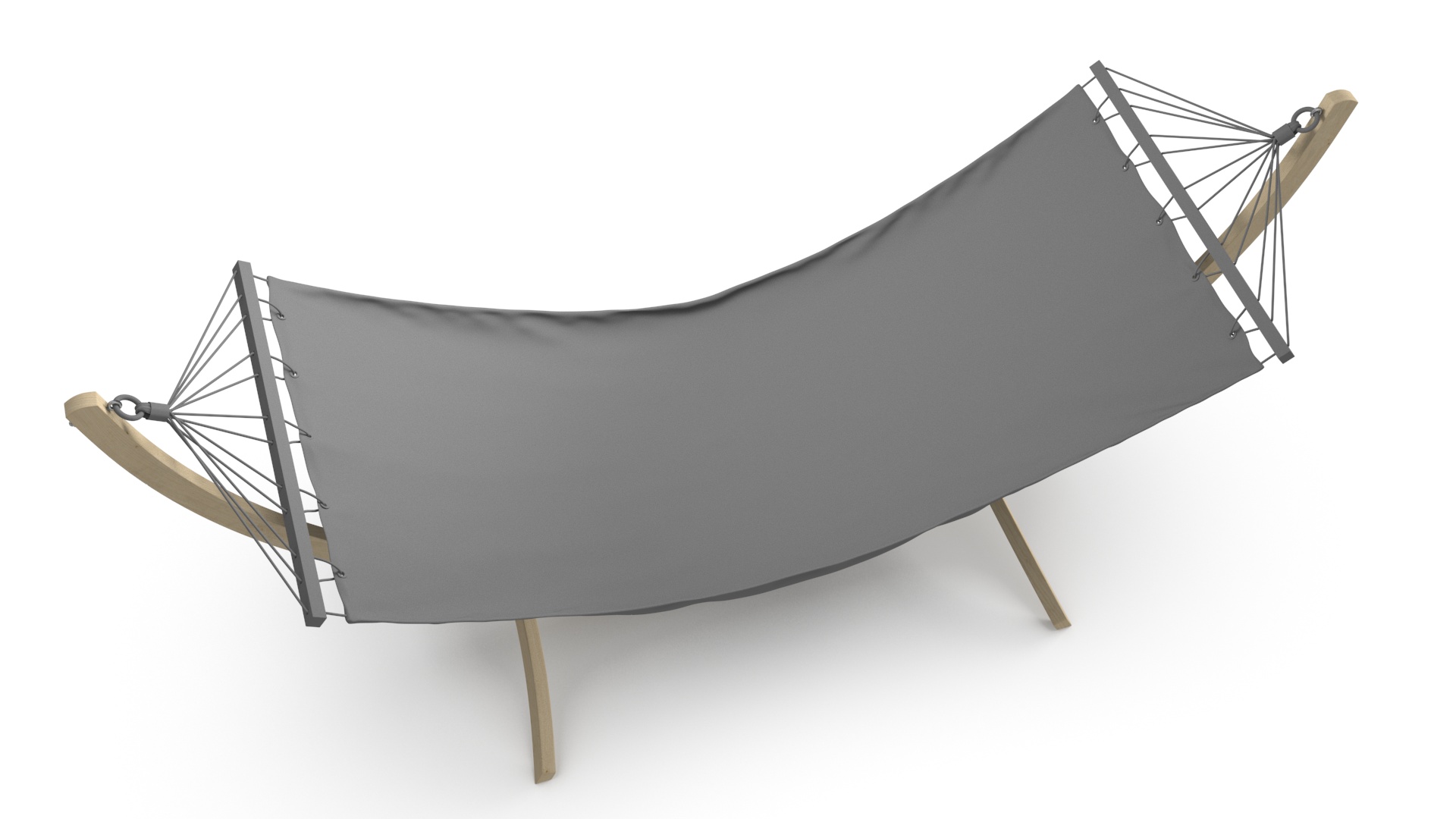 Bow Hammock Stand 3D