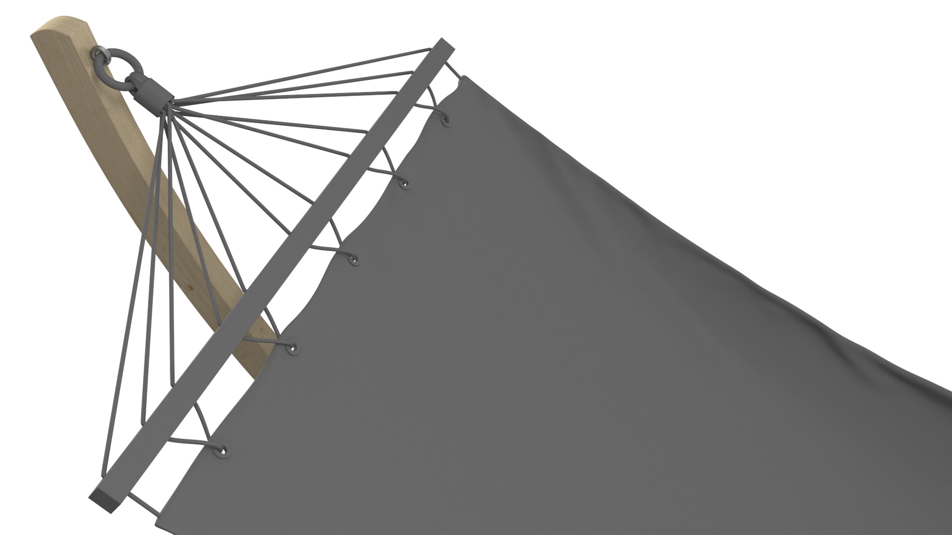 Bow Hammock Stand 3D