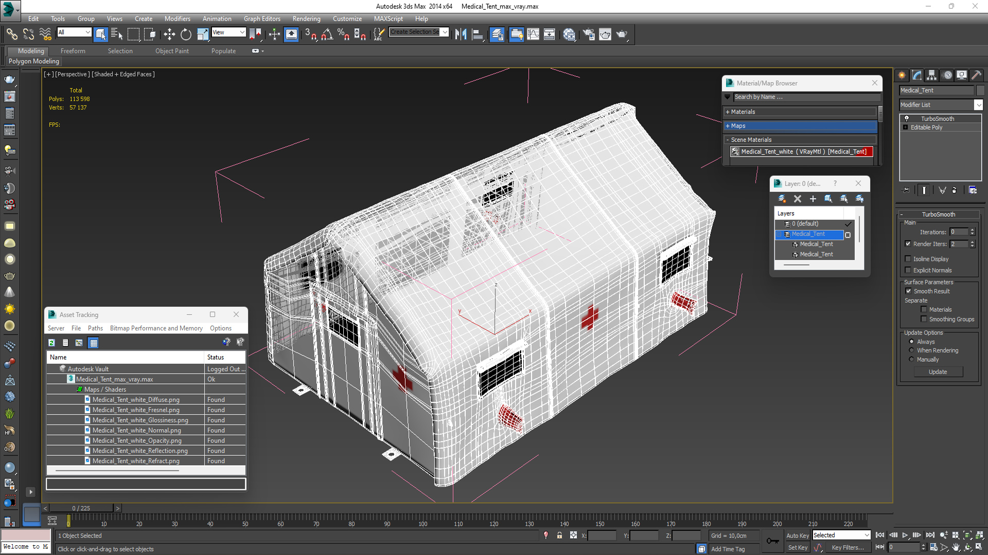 Medical Tent 3D