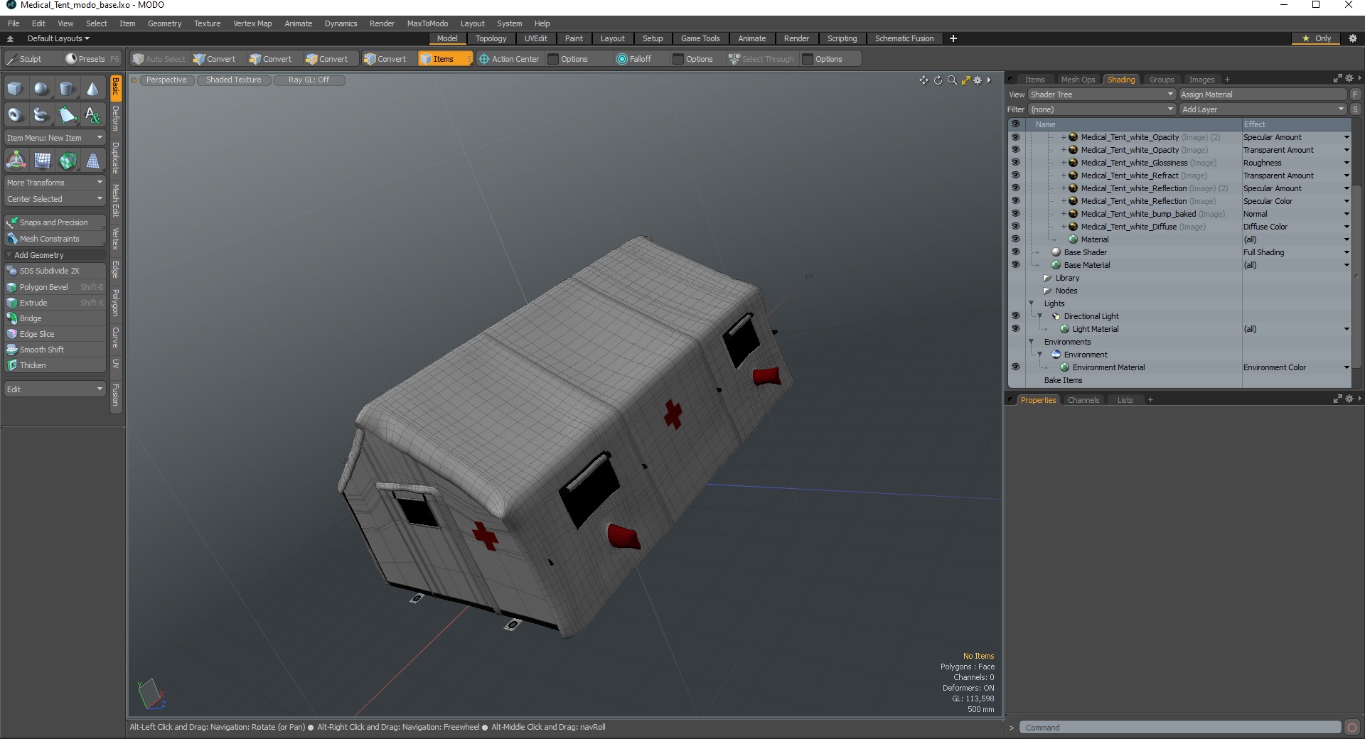 Medical Tent 3D