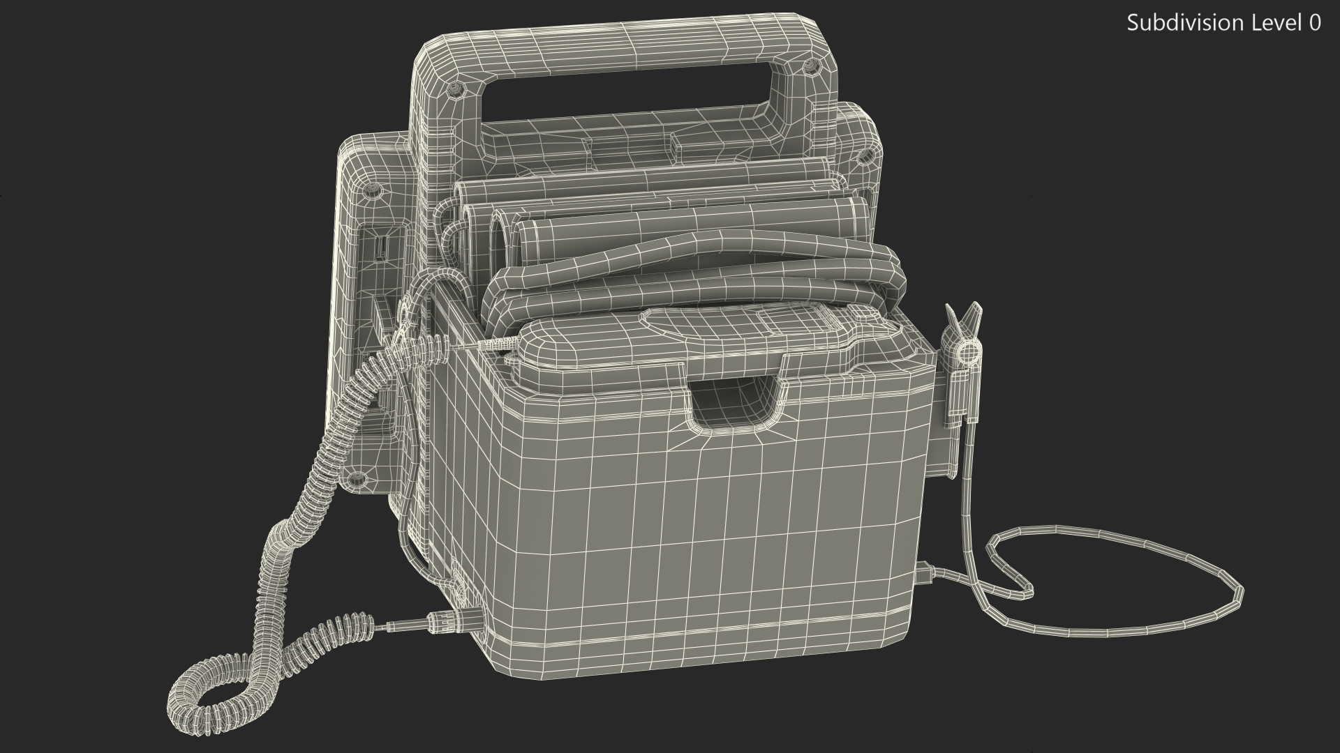 3D model Spot Check Vital Signs Monitor