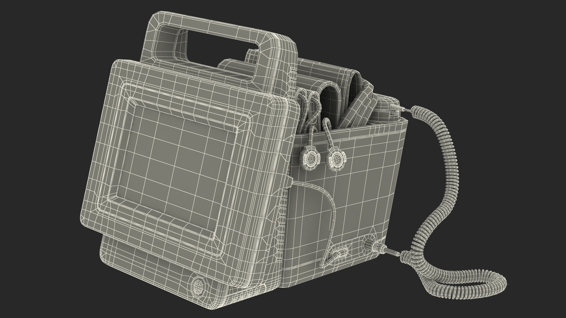 3D model Spot Check Vital Signs Monitor