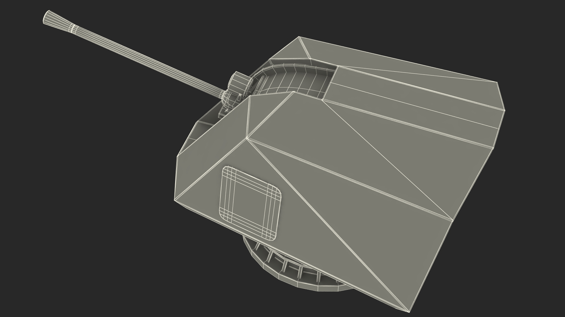 3D Turret Gun Station model