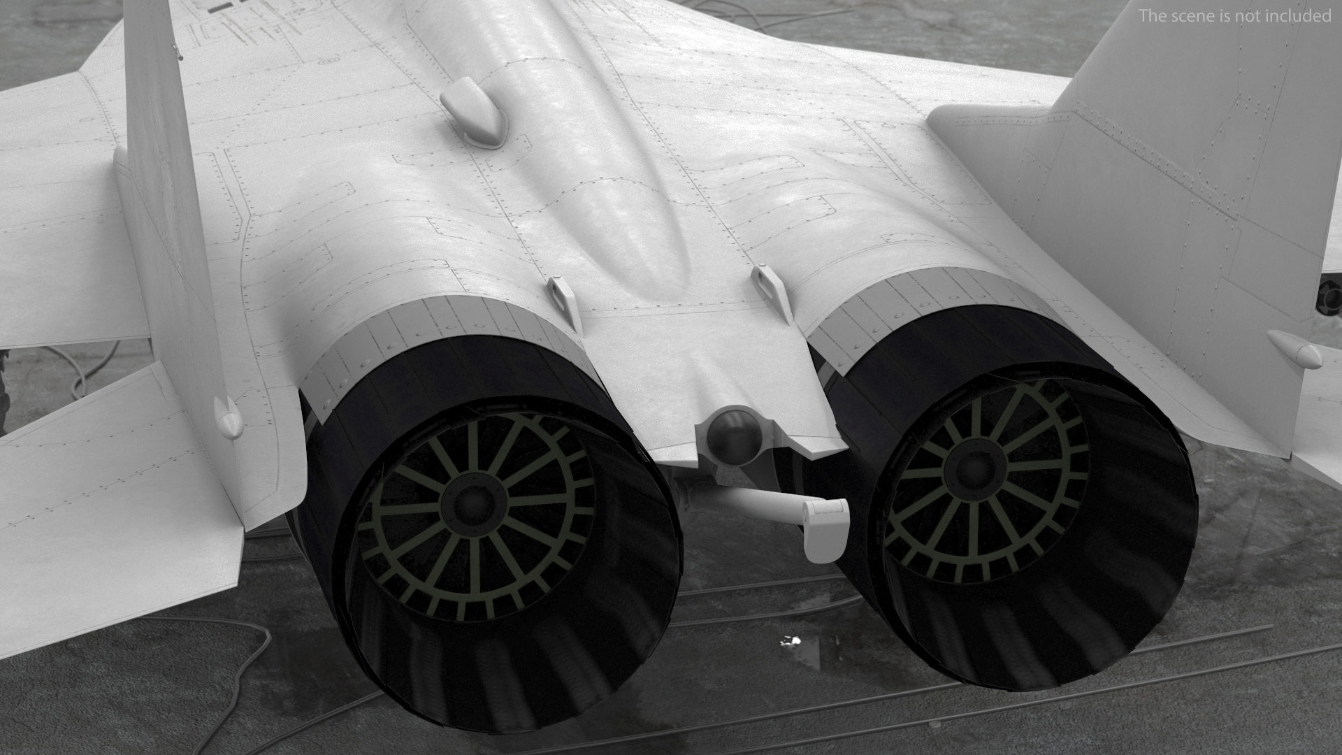 MiG 29 Fighter Aircraft with Armament 3D