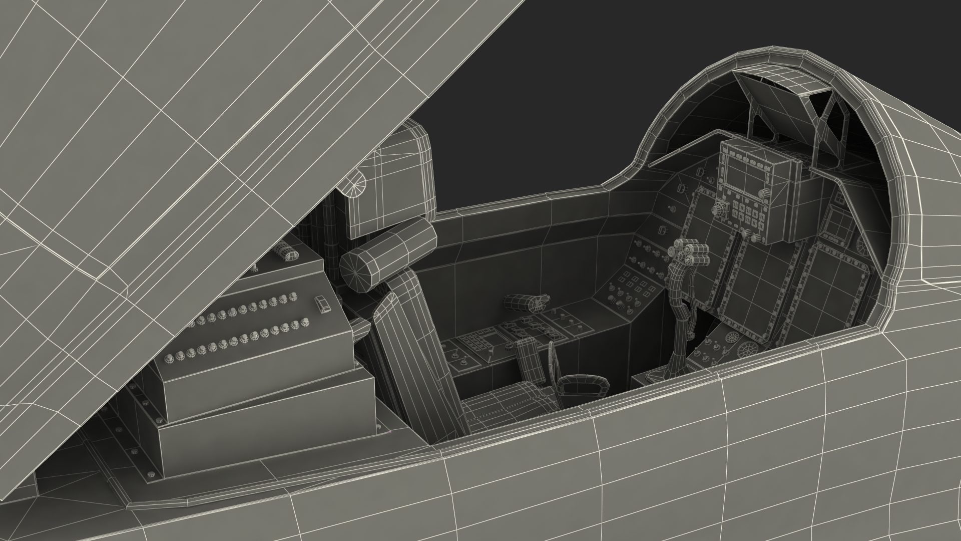 MiG 29 Fighter Aircraft with Armament 3D