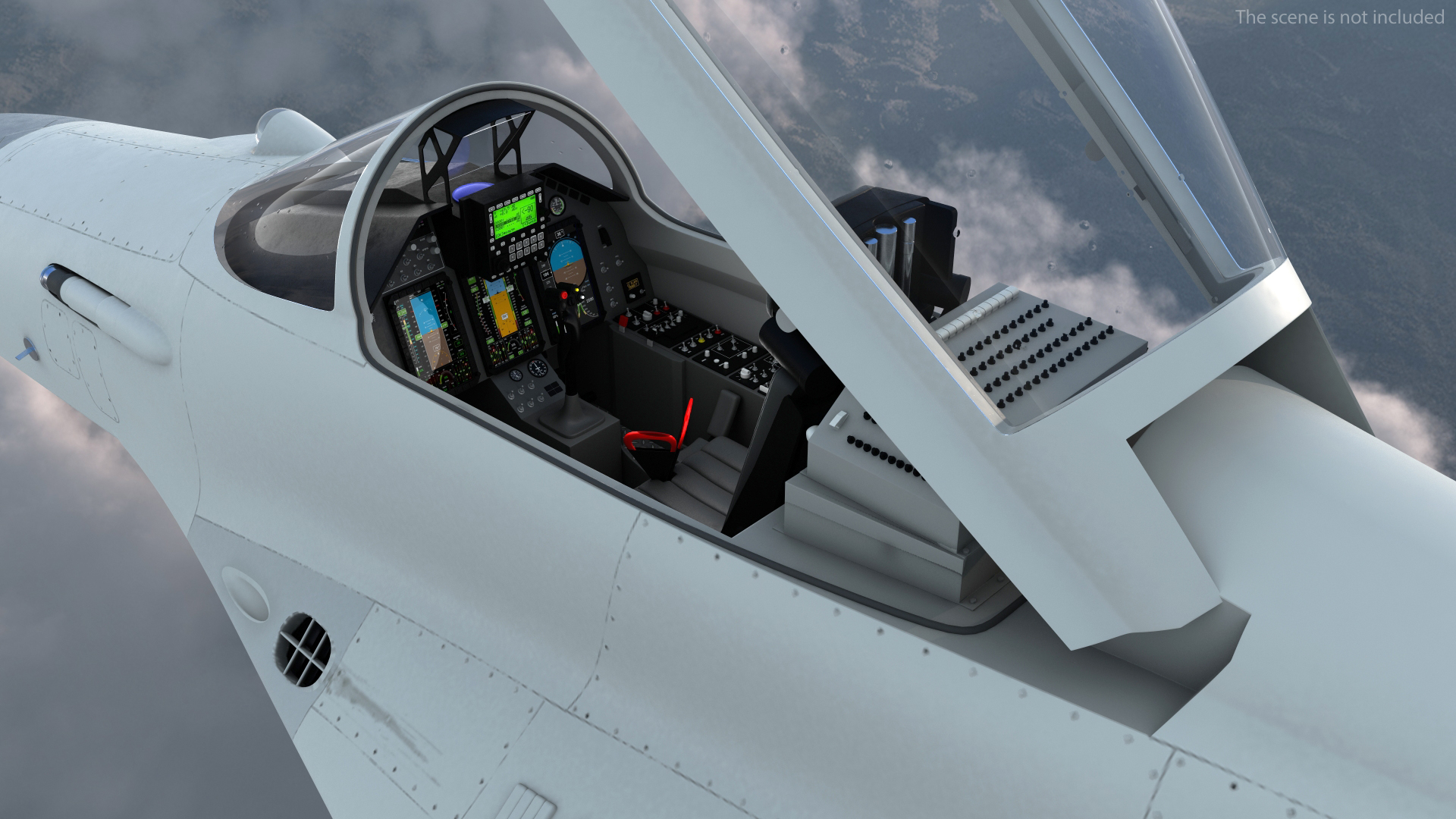 MiG 29 Fighter Aircraft with Armament 3D
