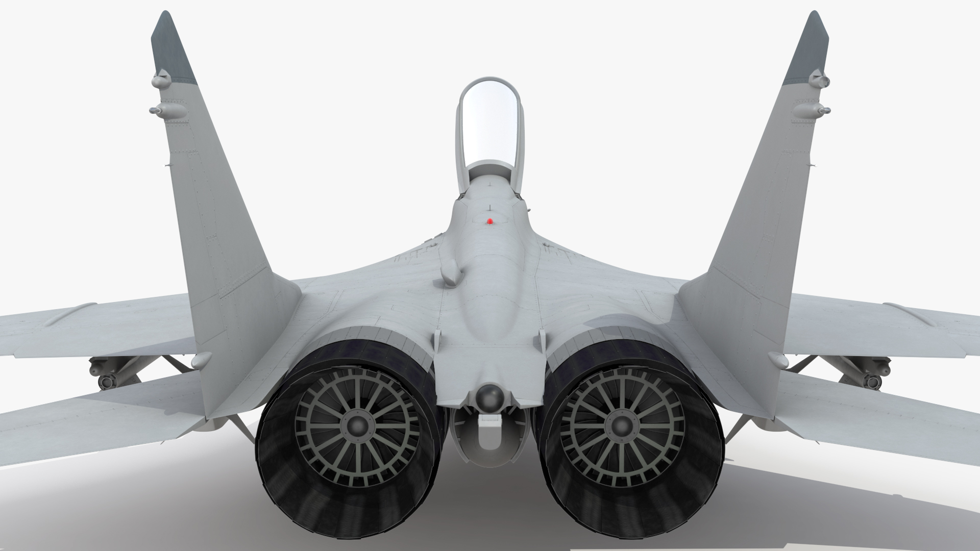 MiG 29 Fighter Aircraft with Armament 3D