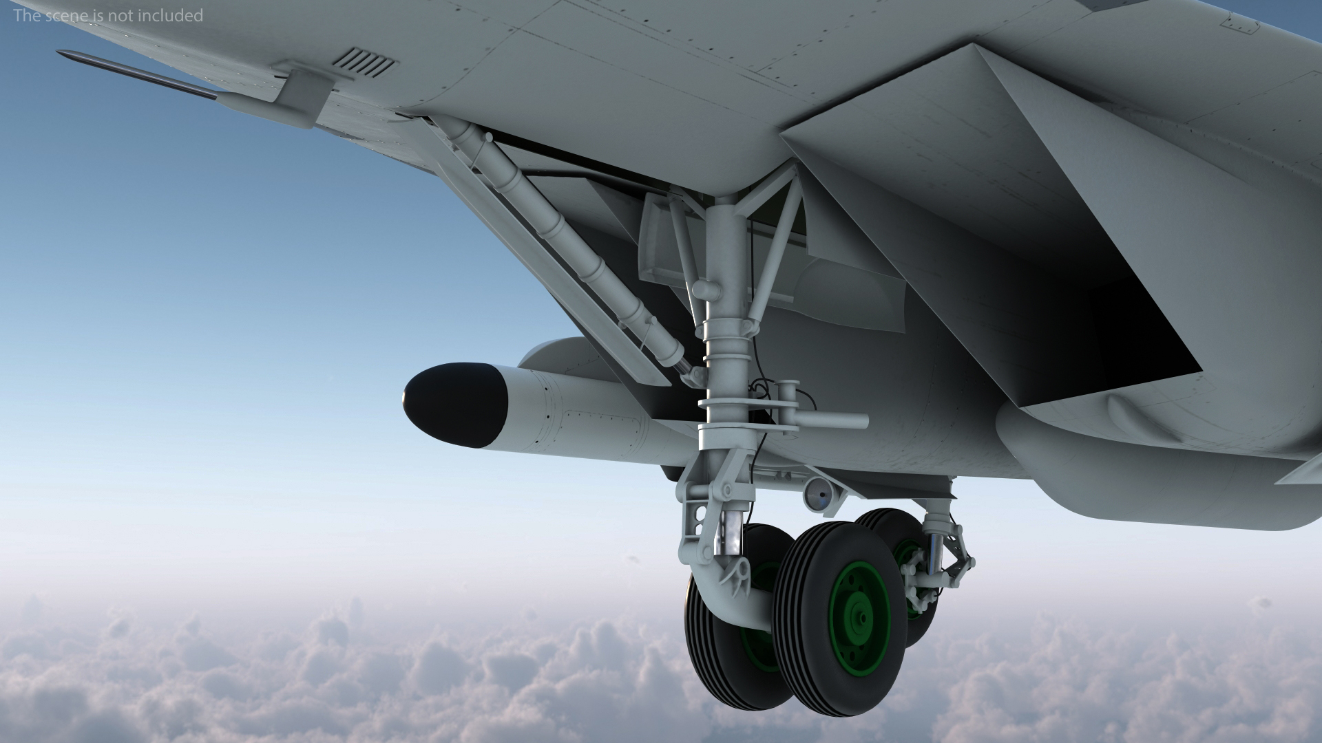MiG 29 Fighter Aircraft with Armament 3D