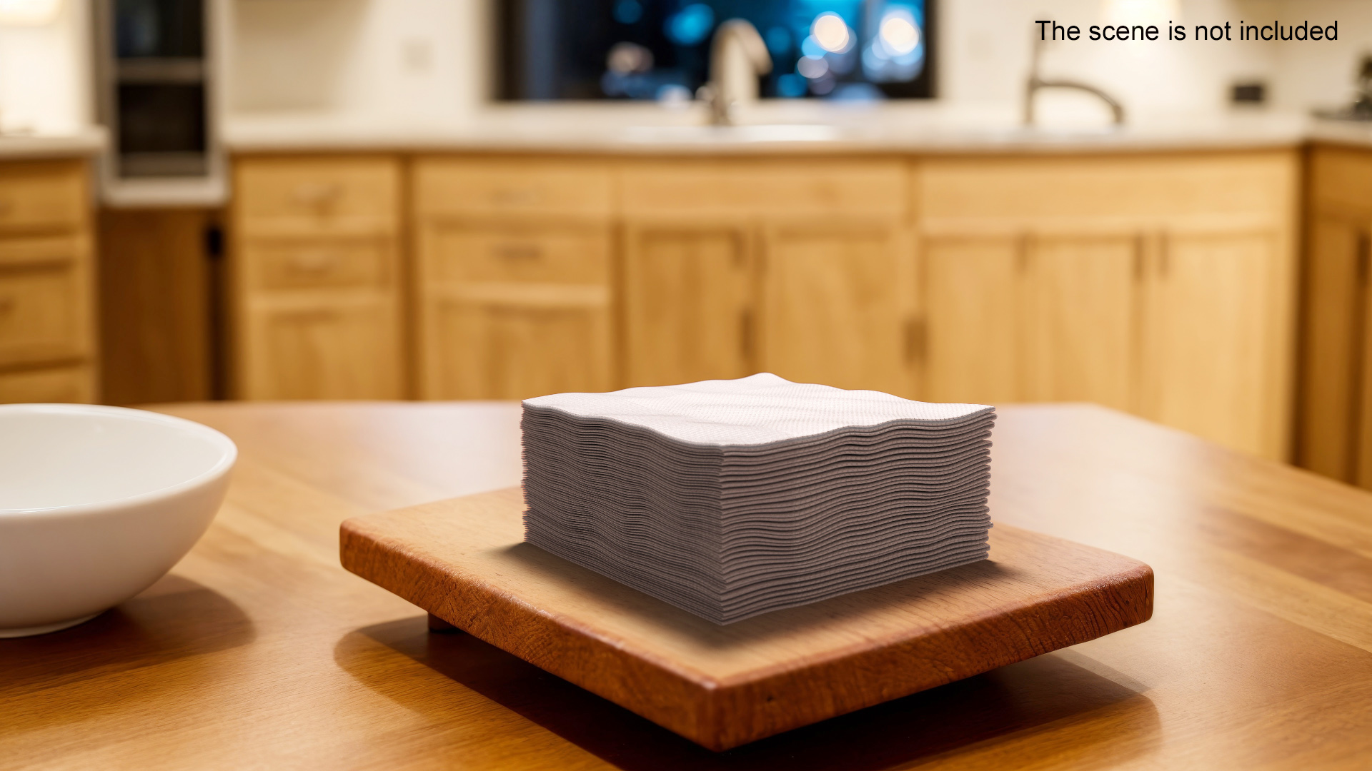 Stack of Paper Napkins 3D