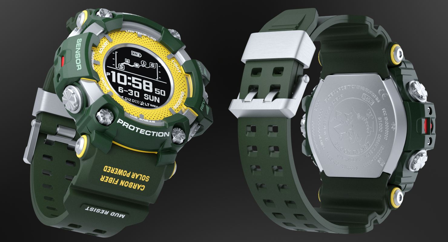 3D Waterproof Sports Military Watch Shock Resistant model