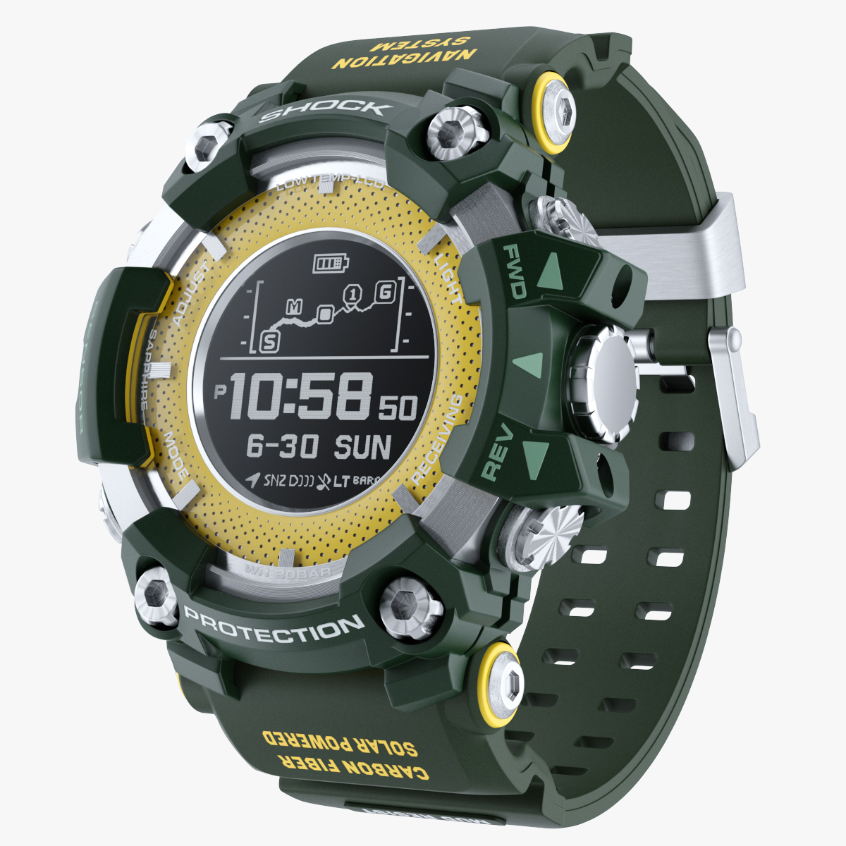 Waterproof Sports Military Watch Shock Resistant, view 9