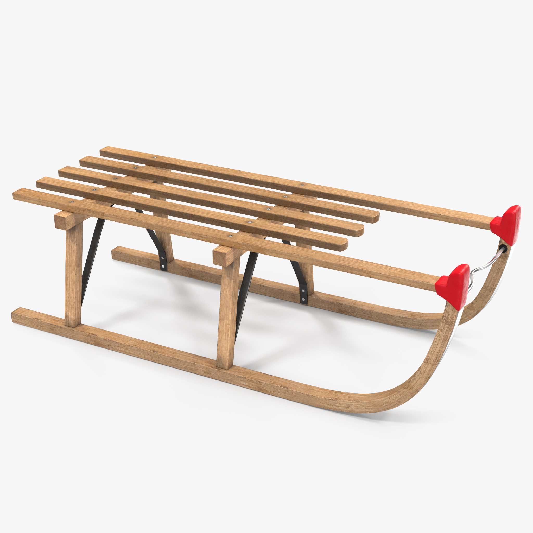 Wooden Sled, view 3