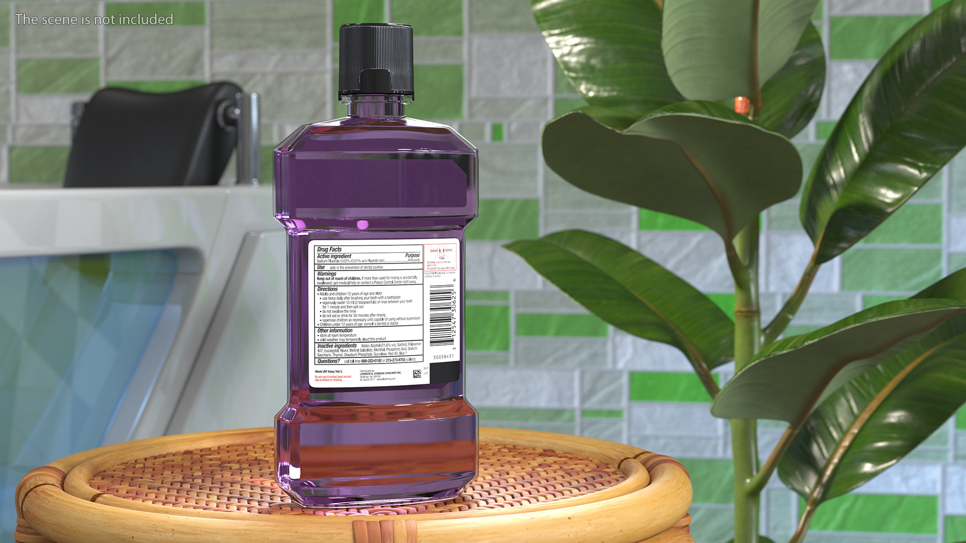 3D Listerine Total Care Anticavity Fluoride Mouthwash 500ml