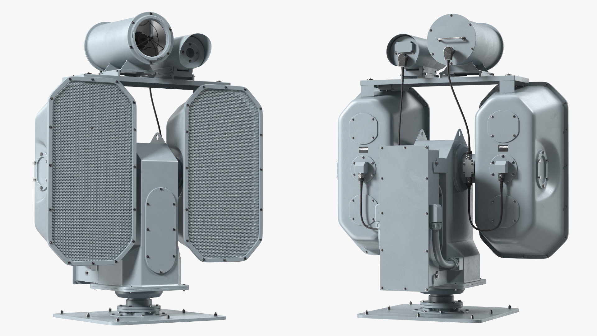 Acoustic System Sending Alarms LRAD 950RXL 3D