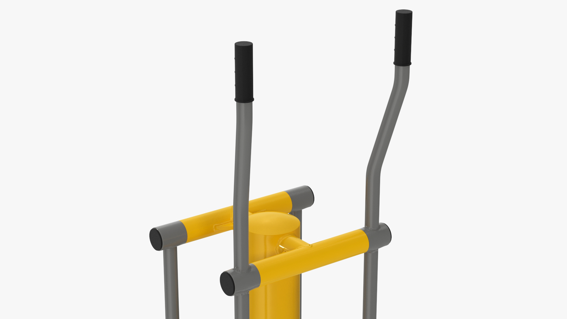 3D Single Ski Walking Outdoor Fitness Equipment Yellow