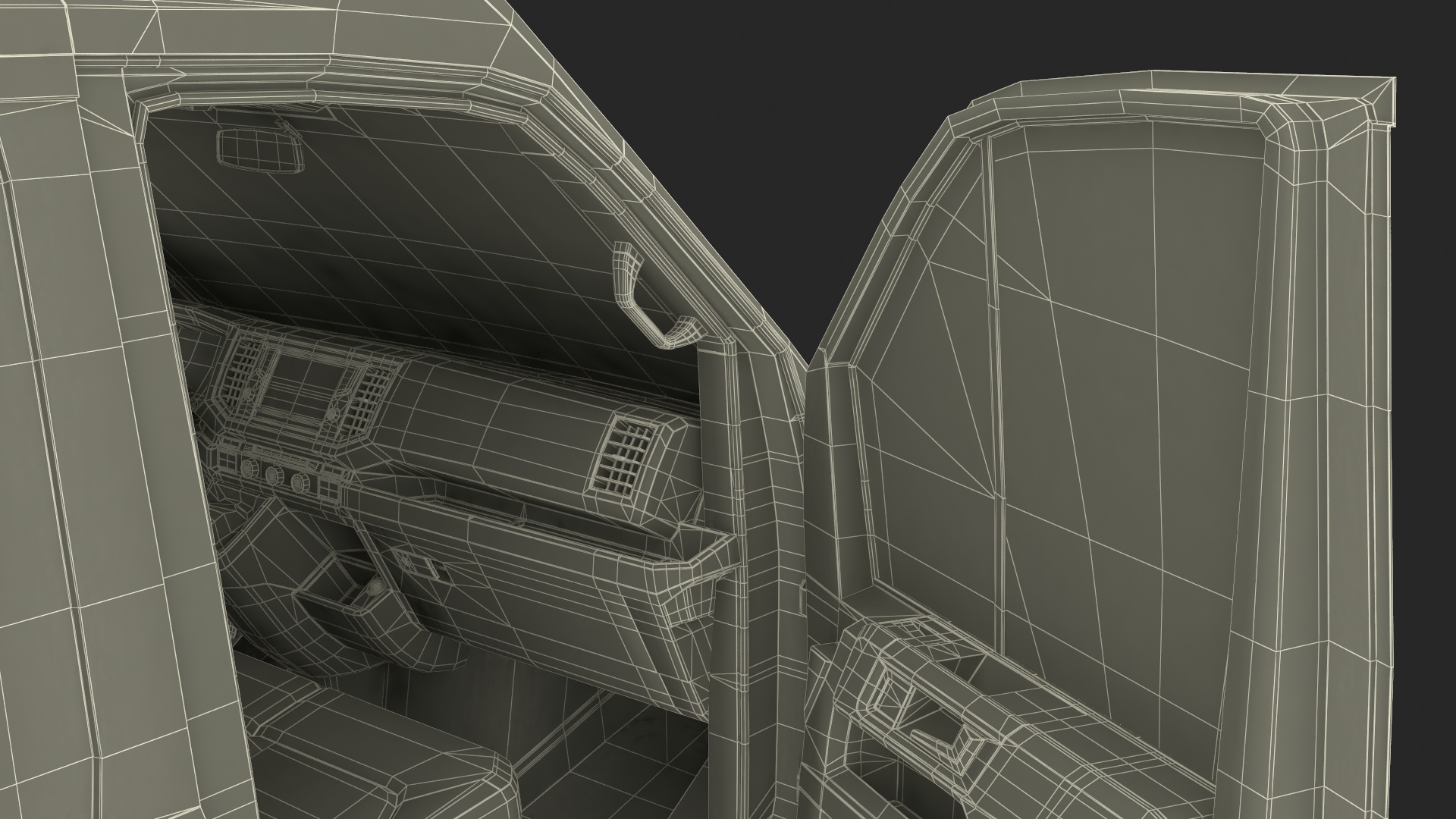 3D Volkswagen Crafter Van 2024 Long White Color Rigged