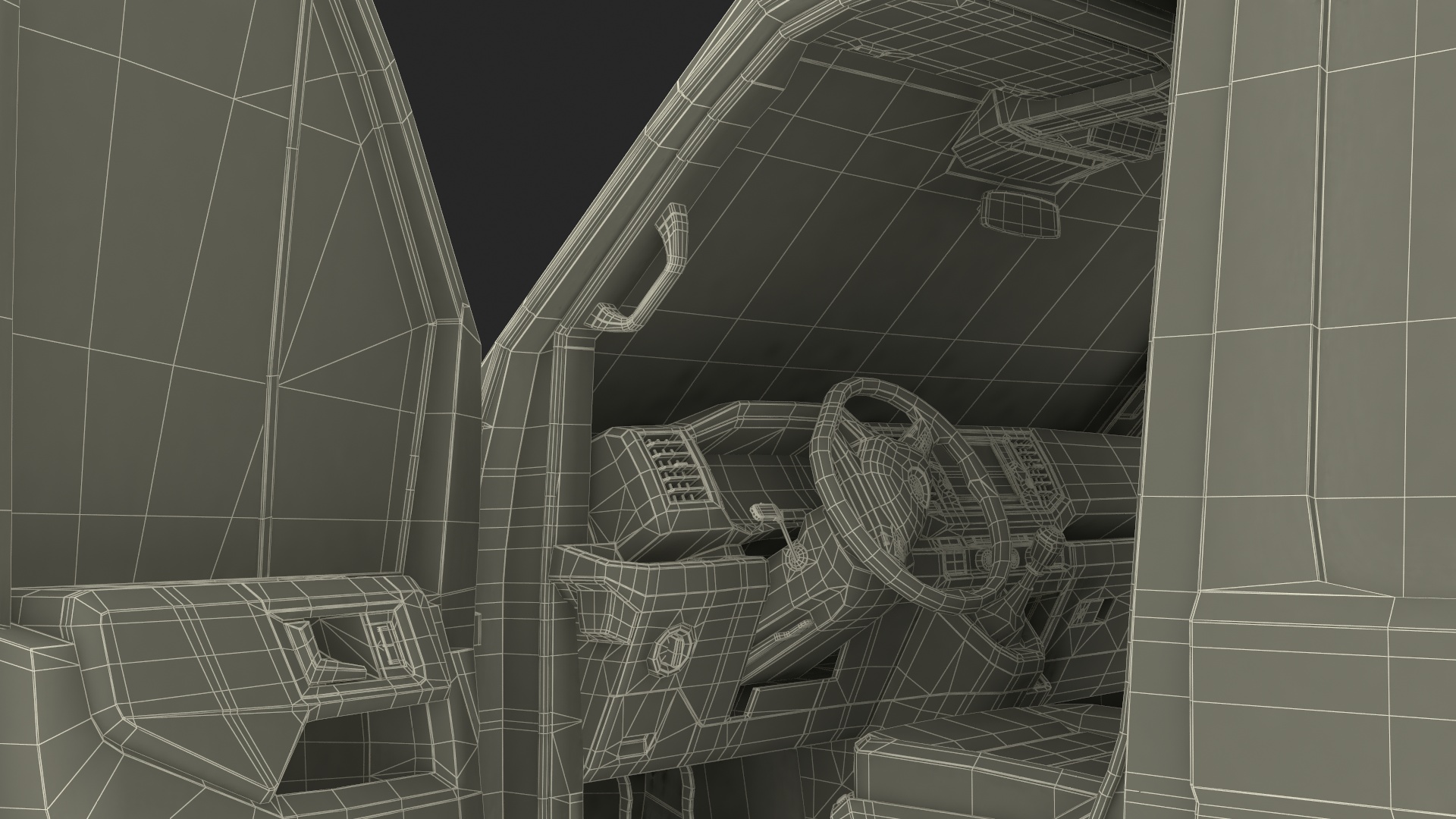3D Volkswagen Crafter Van 2024 Long White Color Rigged