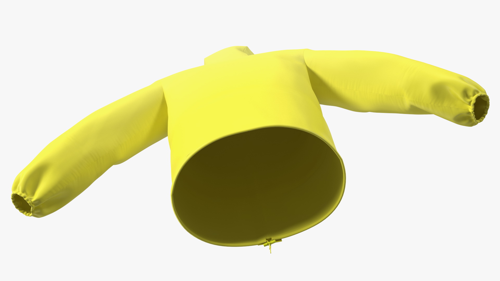 3D John Deere Unisex Yellow Rain Jacket