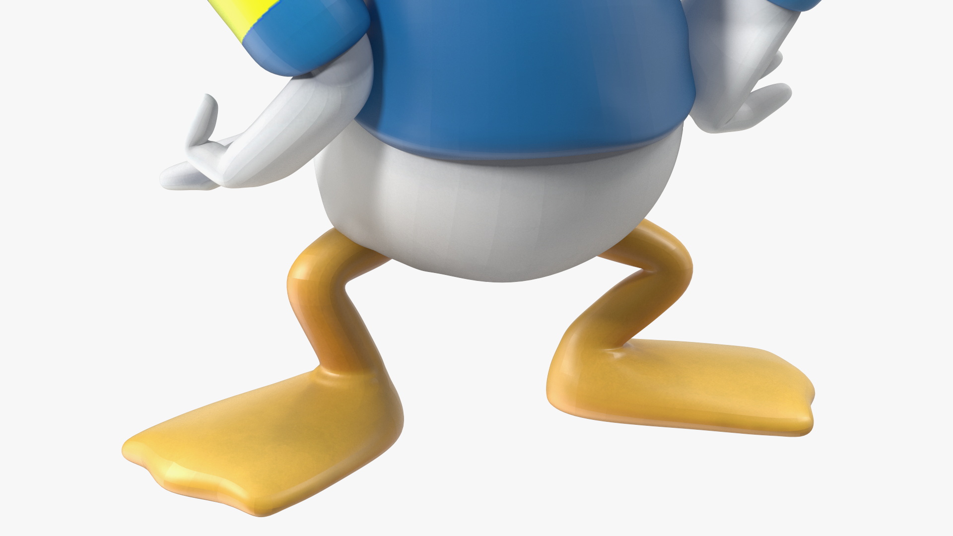 3D model Standing Donald Duck Character